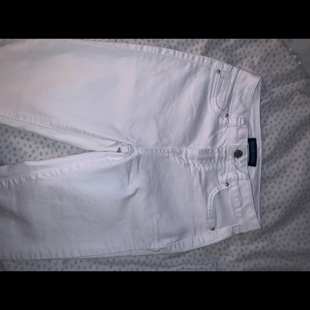 White jeans